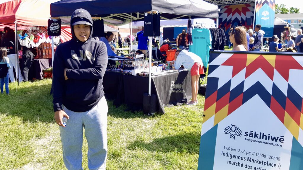 Our program focuses a lot on arts and food sector entrepreneurship, which means we LOVE to visit Indigenous artist run organizations and their marketplaces.