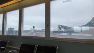 A bit of rain today in Nunavut as our summer programming begins. Photo: Tony Eetak